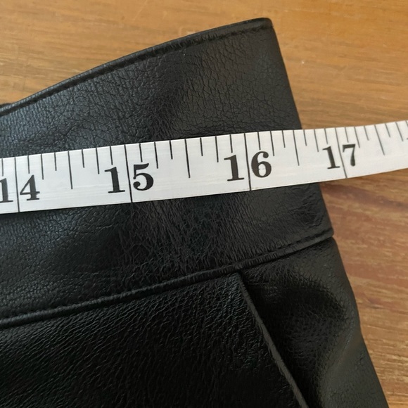 Ted Baker London Faux leather trousers pants Size 5 or US 12 - Picture 8 of 10